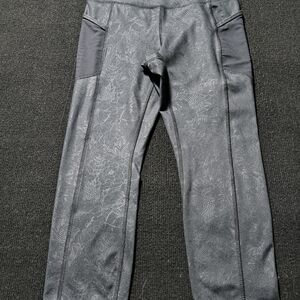 Elegant Charcoal Women's Leggings